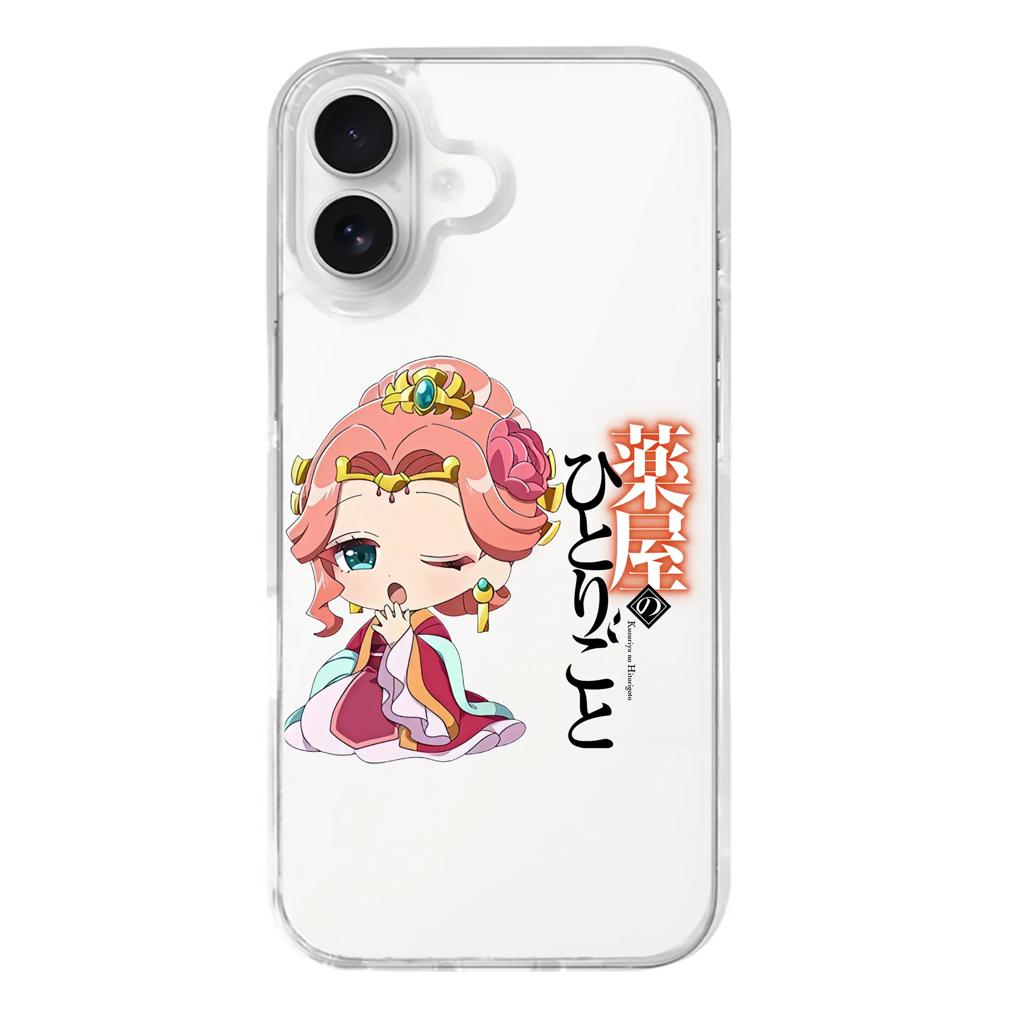 薬屋のひとりごと グッズ,玉葉妃 - iPhone 17シリーズ 透明スマホケース – 薄型・耐衝撃・精密フィット保護カバー